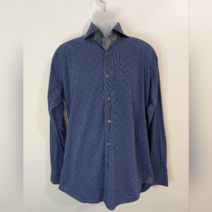 Bogosse Dopamine Dressing Preppy Academia Bold Elevated Classic Shirt LG